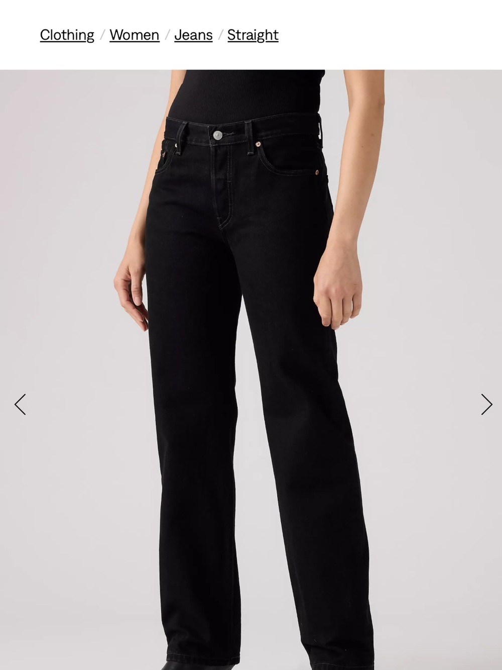 Levi’s 
501® '90s Women's Jeans black